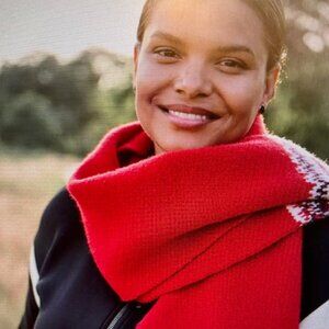 Lane Bryant Fair Isle Scarf New